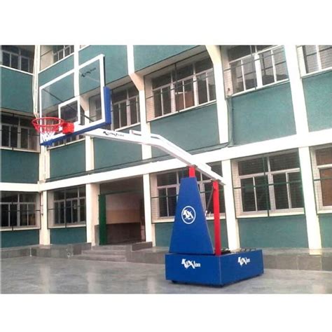 Koxtons Basketball Post Set Movable Club (Manual Jack System ...
