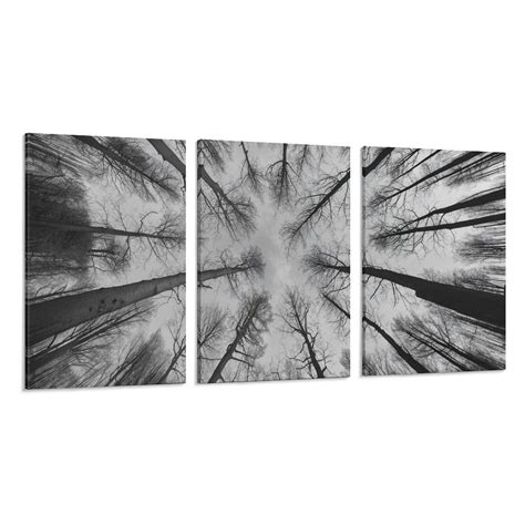 3 Piece Modern Canvas Wall Art Prints -Natural Forest Landscape 4Indoor ...