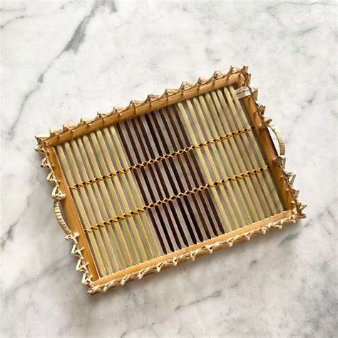 Vintage Bamboo Tray – DaisyLife