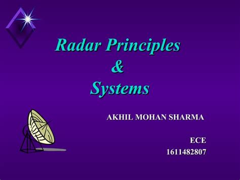 Image result for Basic Radar Principles