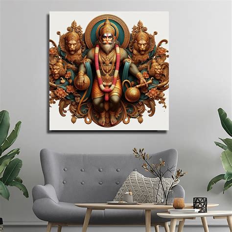 Hanuman ji wall Arts Paintings - Modern Arts
