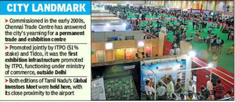 Chennai Trade Centre to double in space at Rs 300 crore | Chennai News ...