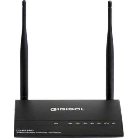 Digisol DG-HR3400 (HW Ver. C1) 300 Mbps Wireless Broadband Home Router ...