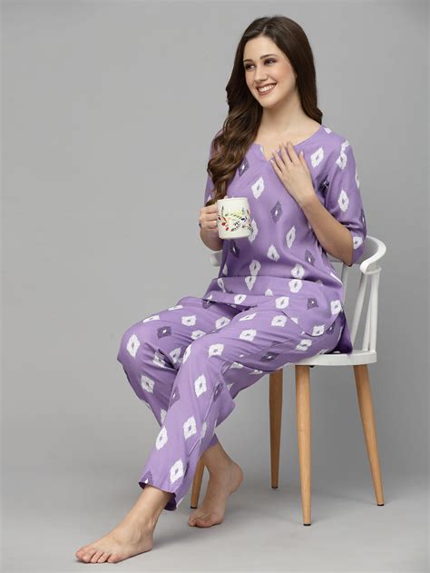 Rayon and Cotton Night Suit Sets Online – Stylum – stylumin