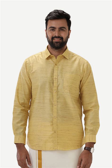 Silk Shirts for men | Pure Silk Shirts Online | Uathayam