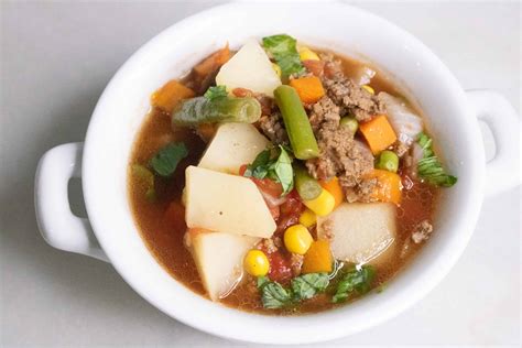 Poor Man's Soup for a Budget Friendly Dinner on Your Meal Plan