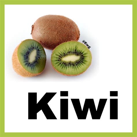 Kiwi 🥝 | Fichas de animales, Frutas y verduras, Kiwi fruta