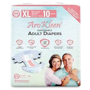 PARAMOUNT INCOFIT Arokleen(Isi Certified)Premium Unisex Adult Diapers ...
