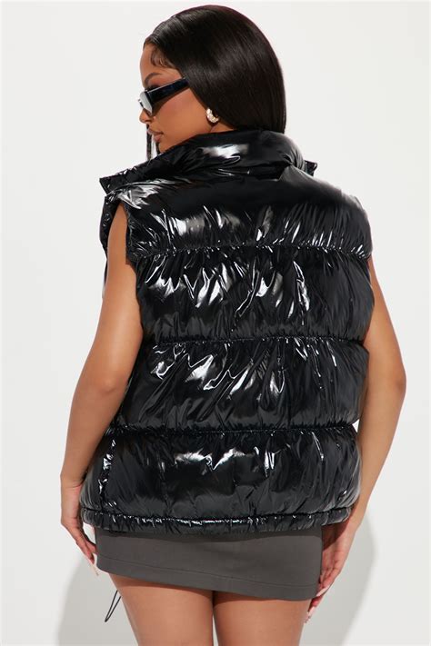 Keep It Chill Puffer Vest - Black | Fashion Nova