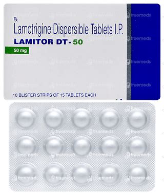 Lamitor Dt 50 MG | Order Lamitor Dt 50 MG Tablet Online at Truemeds