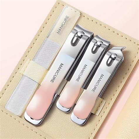 EOOUT Stainless Steel Nail Clippers Set Professional Fingernail and ...