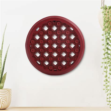 Buy Chisel Wooden Mirror Wall Accent from Home Centre at just INR 1499.0