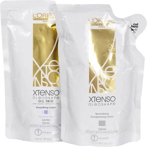 L'Oréal Paris X-Tenso Oleoshape hair straightening cream + Neutraliser ...