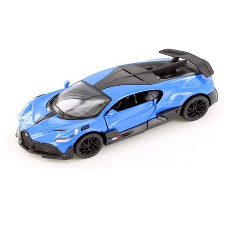 KiNSMART 5442W Bugatti Divo – 1:36 Scale Die-Cast Model Toy Car - Blue ...