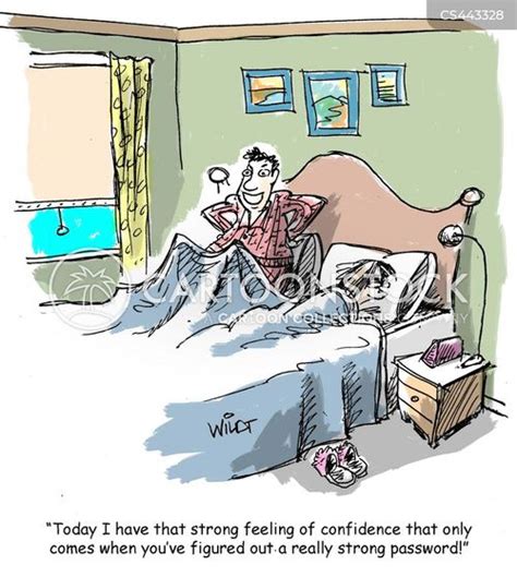 Image result for Computer Password Cartoon