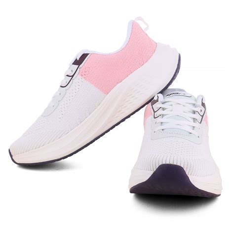 Sparx Pearl White Wine Athleisure Shoes for Women SL-316