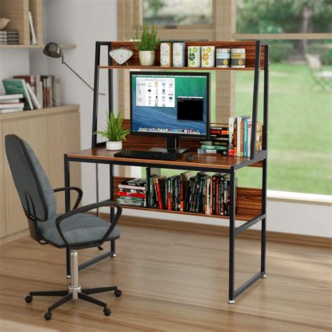 Buy 47 Inch Game Table Computer Desk Student Writing Desk with Wire ...
