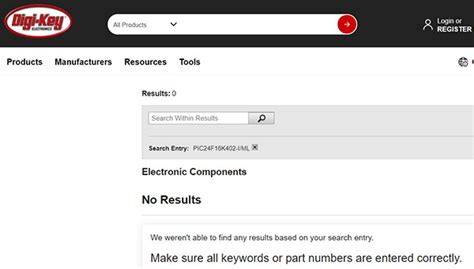 Image result for Digi Key Part Search