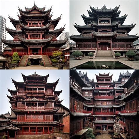 Traditional Chinese architecture Midjourney style | Andrei Kovalev's ...