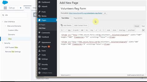 Image result for Salesforce Iframe Example