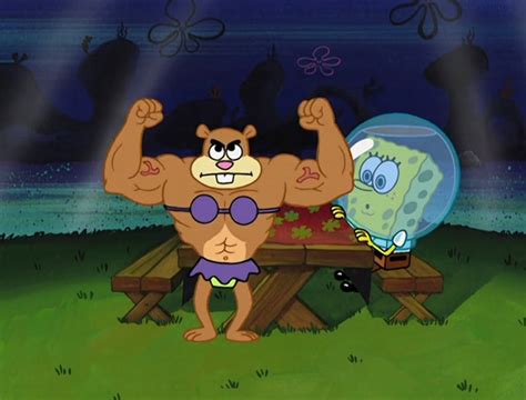 Image result for Sandy Cheeks Strong