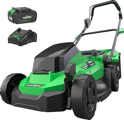 SOYUS Lawn Mower Cordless, 13 Inch 20V Electric Lawn India | Ubuy