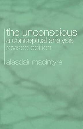 Buy The Unconscious: A Conceptual Analysis Book Online at Low Prices in ...