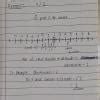 Mark the following rational numbers on the number line i) 1/2 ii) 3/4 ...
