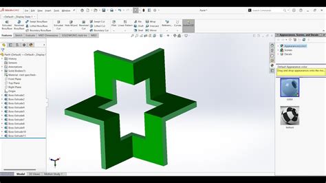 SolidWorks Advanced Exercise Example 的图像结果