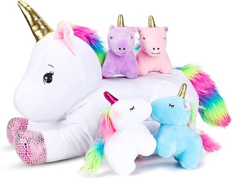 16inch Unicorn Stuffed Animals PlaySet- Unicorn Doll Toy Gifts for ...