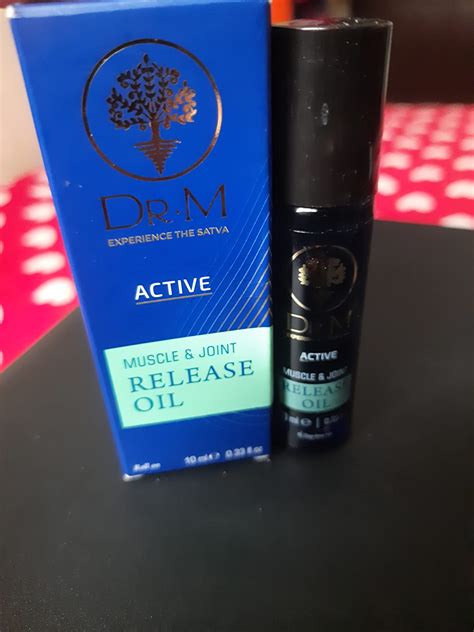 Dr. M Active Muscle & Joint Release Oil Roll-on, 10ML : Amazon.in ...