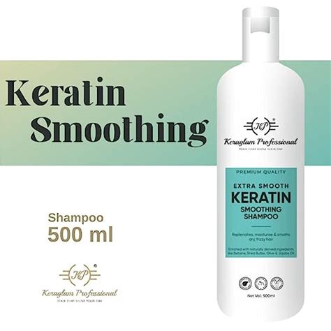 Keratin Smoothing Shampoo, Hair Mask & Hair Serum (Combo Kit) by Kerag ...