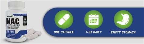 NutriJa N-ACETYL CYSTEINE (NAC) (600 MG) - 60 Capsules, 0.07 grams ...