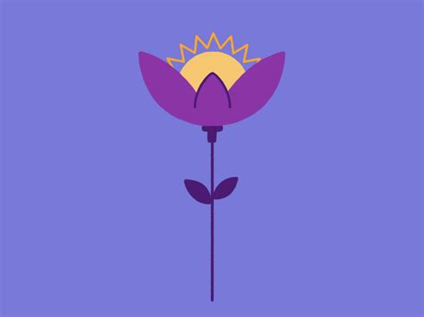 Animated Blooming Flower Gif