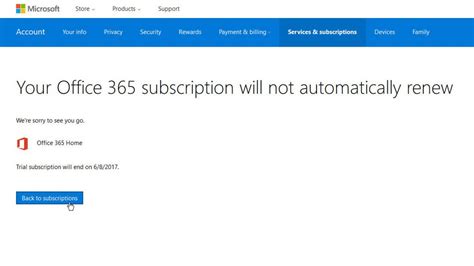 Cancel Microsoft 365 Subscription 的图像结果