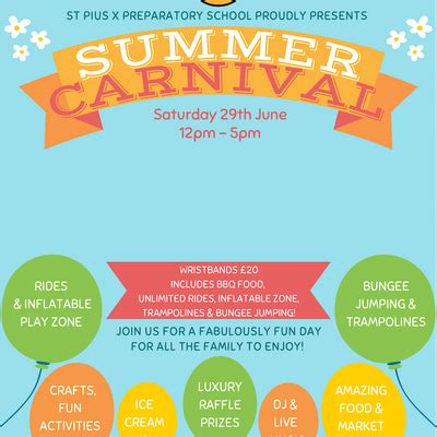 St Pius X Summer Carnival 2024, St Pius X Catholic Preparatory School ...