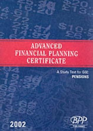 Buy Study Text (2002) (Advanced Financial Planning Certificate - G60 ...