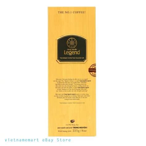 Buy 1 Box Trung Nguyen Legend Weasel Coffee, King of Coffee; 225g (7 ...