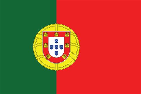 Printable Small Portuguese Flag