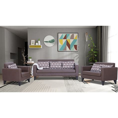 3+2+1 Leatherette Sofa – Adorn India