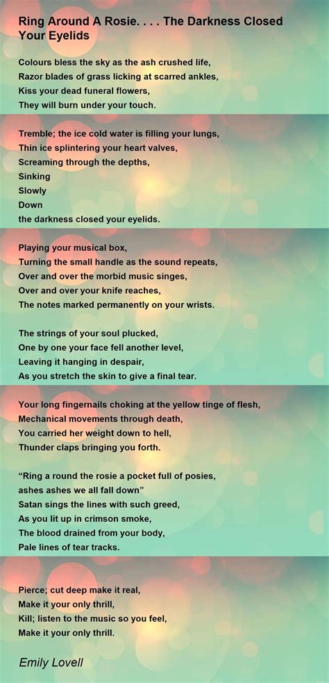 Ring Around The Rosie Lyrics