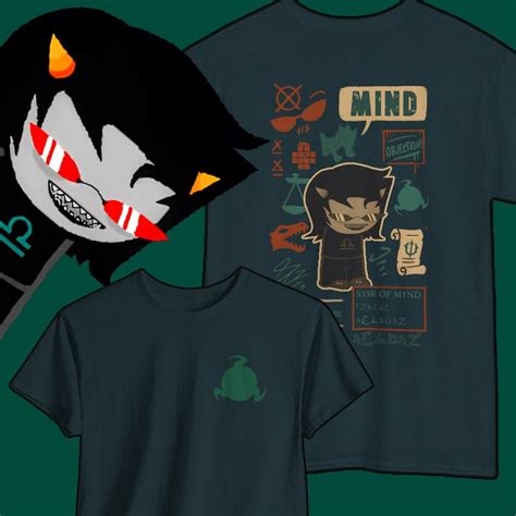 Terezi Pyrope Homestuck Shirt | Seer of Mind Vintage Graphic Tee ...