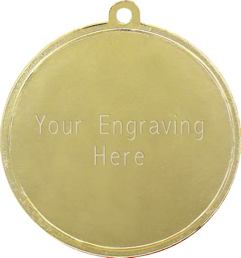 Stardust Distance Running 5K Medal Gold 50mm (2")