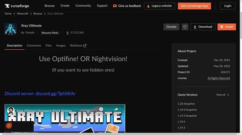 How to Get X-ray for Minecraft Java 2022 的图像结果