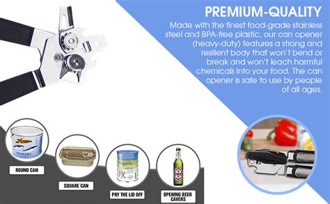 Buy Dayish/Heavy Duty Stainless Steel 3 in 1 Can Opener/Cutter Tool ...