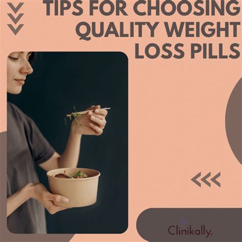Finding the Perfect Weight Loss Pills for Your Goals | Clinikally