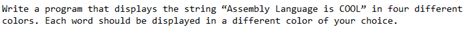 Image result for How to Use Assembly Language to Display a String