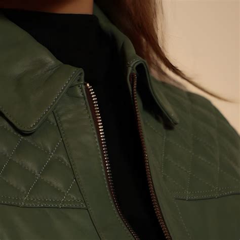 90 Feet Rita Teal Leather Trench Coat for Women – Dharavi Market