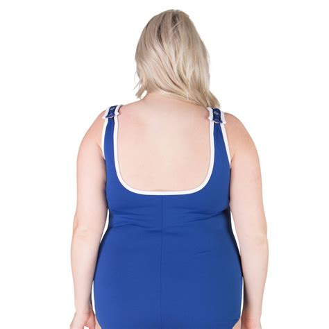 Chlorine Resistant Polyester Plus Size Swimsuit | Curvy Swimsuits ...