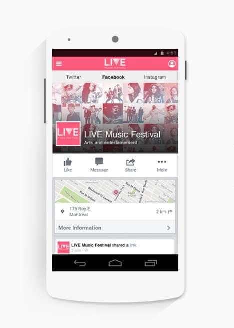Customizable Festival Apps : golive